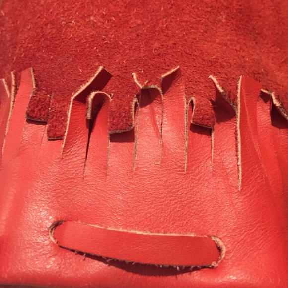 Vintage 2 Coloured Leather Purse - Picture 5 of 13